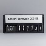 1. Cenovnik kasetni 2 etiketa brojevi (CK2EB)
