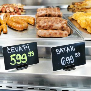 Držač za cene kartica (K1, K2) sa M osloncem (OMK) - Slika 4
