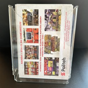 Kliritni stoni džep za brošure 1 (KDB1) - Slika 6